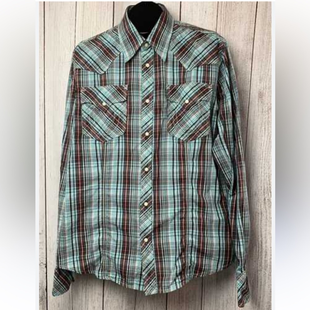 True Religion : Western Pearl Snap button-down